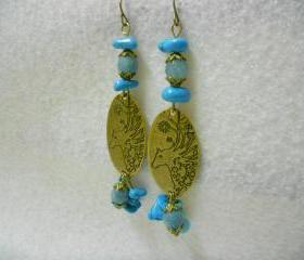 Horse Earrings, Cowgirl Earrings